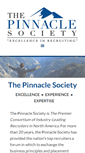 Mobile Screenshot of pinnaclesociety.org